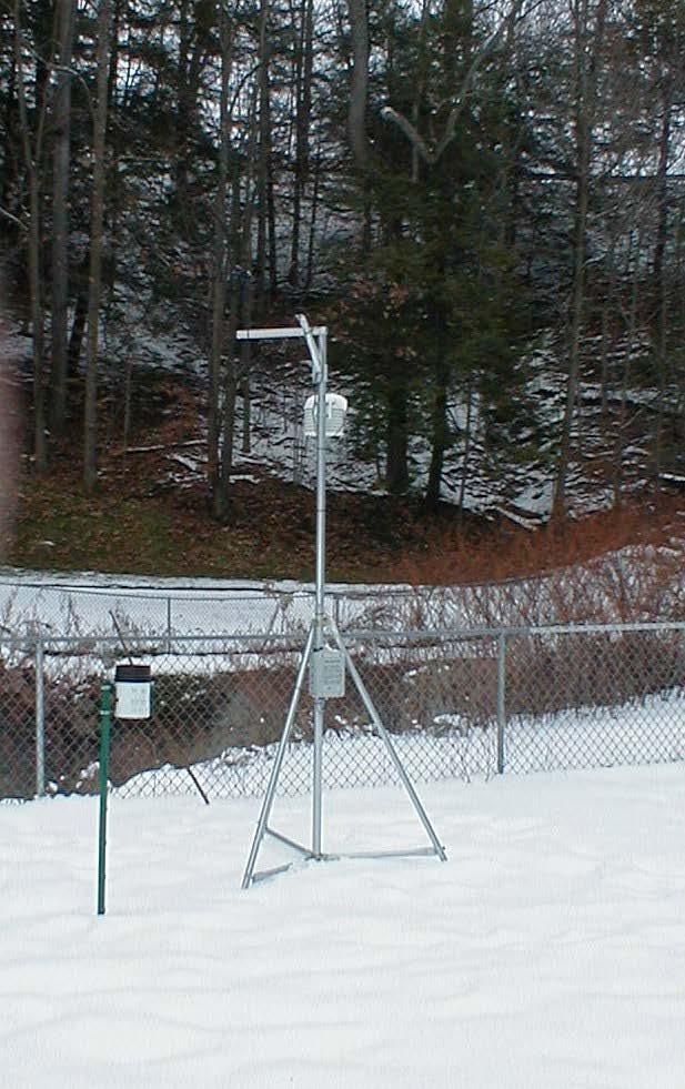 Watershed Hydrologic Monitoring Weather parameters using a climate station Precipitation tipping bucket