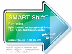 Programs Offered & Billing Methods Programs Offered Smart Shift 2 Tier Time-of-Day (TOD) Smart Shift Plus 3 Tier + Critical Peak Pricing