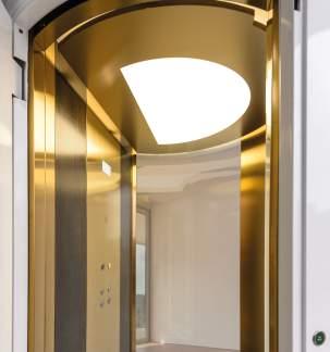 SUPERIOR LUXURY ROUND PANORAMIC Complying to AS1735.18 - Passenger lifts for private residence The Round Panoramic Suite Lift is the clear leader within the industry.