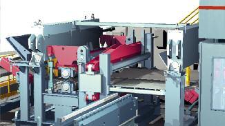 3 4 Inspection of the strip thickness and calculation of the parameters Automatic strip thickness inspection is performed when clamping the strip ends.