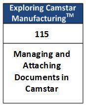 These learning events build on the foundation of the out of the box Camstar MES by providing additional product capability, functionality, and controls in support of your Camstar Manufacturing