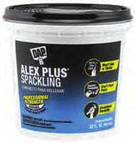 This professional-grade formula will not shrink or crack and is perfect for interior or exterior applications. 18742 1 PT WHITE 18742 21.97 12 12"x8.25"x8.25" 0.47 9 85 18743 1QT WHITE 18743 28.