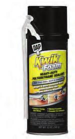 Foam Foam Sealants DAP Fireblock Polyurethane Foam Sealant Quickly fill and seal large gaps around vents, pipes, ducts and wires and at wall-to-floor or ceiling-tofloor joints.