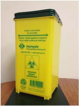 Infected Sharps waste Include items that are capable of causing 