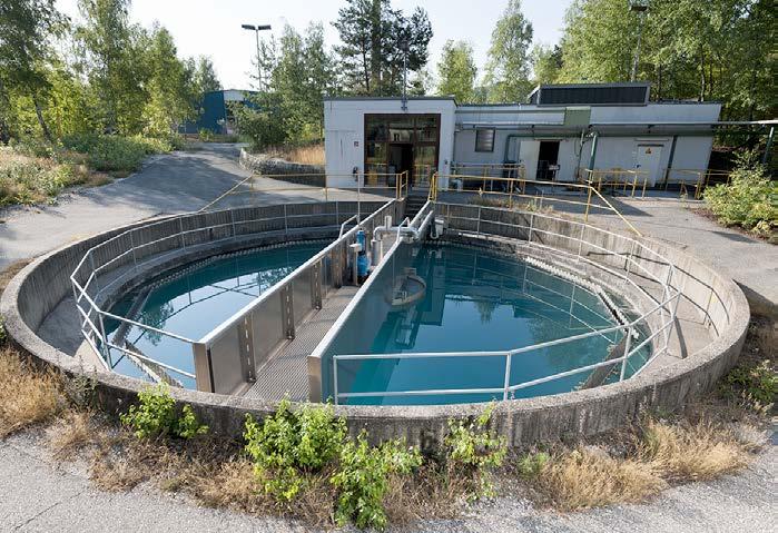 Watersupply and Wastewater Wastewater treatment plant Water is supplied by the company s own well. The water is controlled regularly by an independent measuring institute.