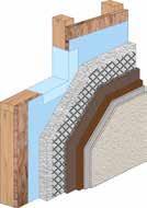Armourwall 300 systems can also be installed at thicknesses designed to meet fire-resistance ratings.