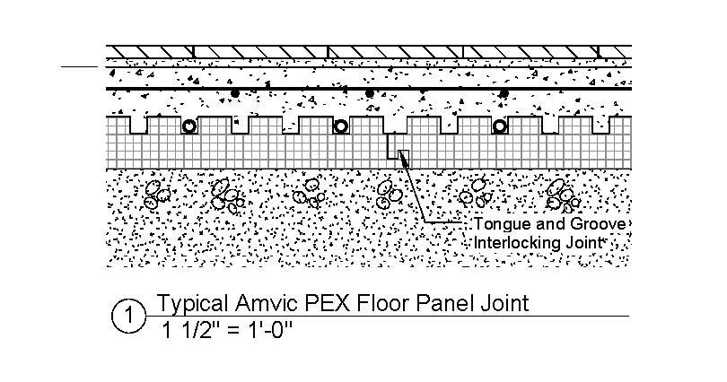 LEED DATA The Amvic Insulated Radiant PEX panels are cost effective, sustainable and environmentally friendly.