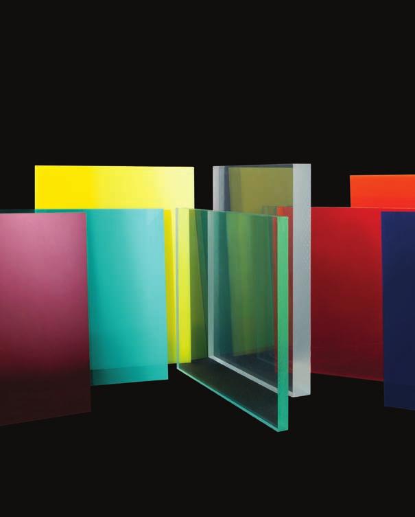 ACRYLIC (PMMA) SHEET Ideal for fabrication and glazing applications. n Impact-resistant - 5 times as strong as glass. n Weather-resistant - Non-yellowing.