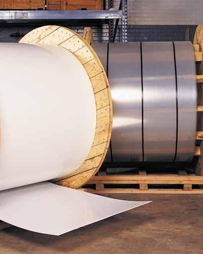 ROLL STOCK ACRYLIC (PMMA) AND IMPACT MODIFIED (PMMA) SHEET Ideal for sign applications. Unlimited lengths. Efficient handling and fabricating techniques. Opens inventory storage space.