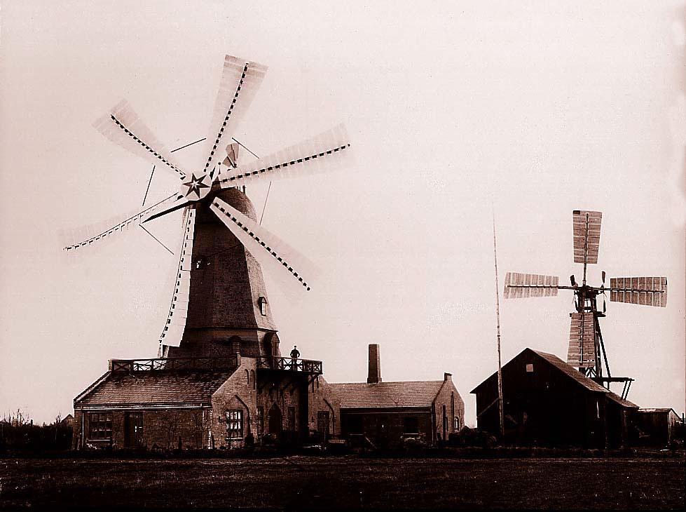HISTORICAL DEVELOPMENT LaCour s electricity generating windmills, 1890s