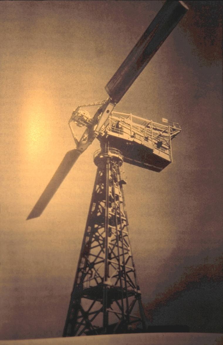 HISTORICAL DEVELOPMENT World s first megawatt scale wind turbine