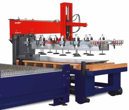 38 COLLECTION AUTOMATION Byloader Proven solution for efficient sheet metal handling Customer benefits Sheet metal is automatically, quickly and reliably loaded onto the shuttle table The laser