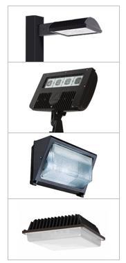 Types of LED - Exterior New Fixtures Complete new housing External driver and LED boards Advantages More efficient than a retrofit Aggressive savings not lumen