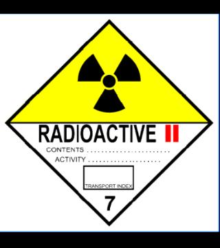 Radiological Emergencies - Examples Lost, stolen, not under control dangerous or potentially dangerous source Elevated radiation levels of unknown origin Transport accidents involving radioactive