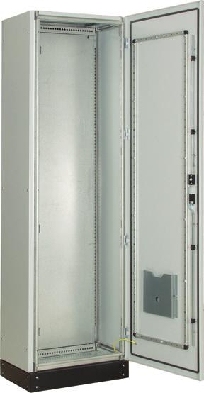 Features & Specifications IP Enclosures MF1S Range of powder-coated galvanised steel Modular Free Standing Enclosures for low voltage switchgear and controlgear assembies are suitable for general