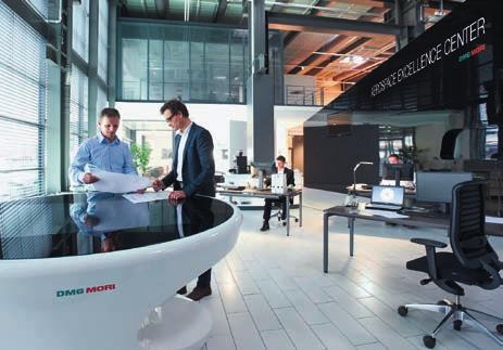 The Aerospace Excellence Center enables DMG MORI to supply solutions that set technological, qualitative and economically sustainable standards in