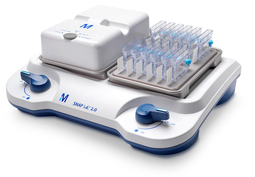 SNAP i.d. 2.0 IHC System SNAP i.d. 2.0 Protein Detection System for Immunohistochemistry (IHC) introduces a new capability to the innovative, vacuum-driven SNAP i.d. 2.0 system.
