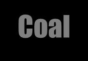 Coal Plant remains converted by heat and pressure into a solid
