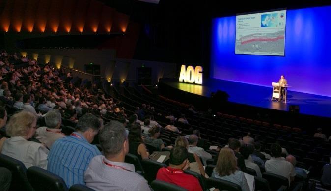 KEY OPPORTUNITIES 2015 CONFERENCE SPONSOR - $30,000* The Conference is attended by hundreds of industry professionals from exploration & production companies, engineering firms, consultancies and the
