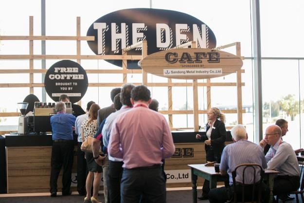 entrants**. Display Space: A 3m x 2m space to display your company and products within The Den Exclusive naming rights.