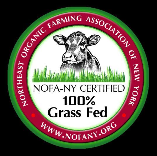 NOFA-NY 100% Grass Fed Certification This program is open to all ruminant livestock operations that are certified
