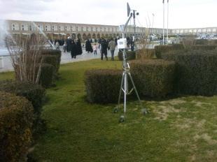 Different views of the Jolfa square (the second case study) It should be mentioned that Esfahan has only these two plazas whose access are limited to motorized vehicles and provided benches for