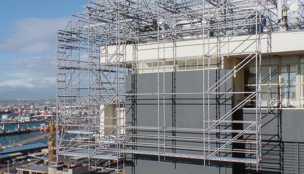 Layher Allround Scaffolding has become a synonym in the marketplace for modular scaffolding.
