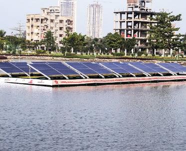10 kw CLIENT Arka Renewable Energy College LOCATION New Town, Kolkata, West Bengal 29 EPC SOLUTIONS VIKRAM SOLAR IT S A SUNNY WORLD TYPE Floating MODULE TYPE Polycrystalline - 210-215 Wp COD 24.12.