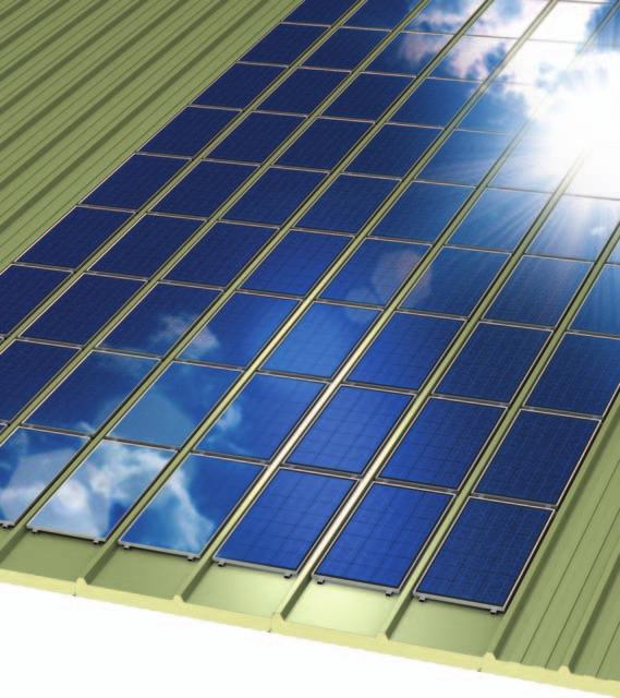 Module (BIPV) for Pitched Roof Applications The PowerPanel