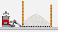 Biomass - Key issues to consider Fuel: It's important to have storage space for the fuel,