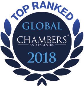 MARKET RECOGNITION Our Employment team is externally praised for its depth of resources, capabilities and experience. Chambers Global 2014 2018 ranked our Employment practice in Band 2 for employment.