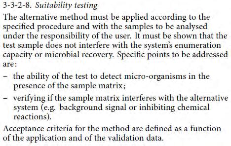 EDQM Symposium on Microbiology 10-11 October 2017 11/10/2017 Validation parameters depending on the types of microbiological tests Criterion Qualitative test Quantitative test Identification test