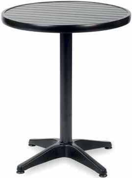 in black 85 720 600 5.3 NO WOOD TABLE TOPS For a choice of bases to go with these tops please refer to pages 50 53.