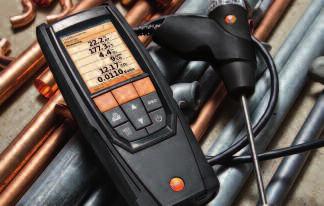 The new testo 320 fulfils all of these requirements, because that is exactly what it was developed for.