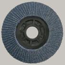 High stock removal, long life and flexibility, ideal for working into fillet welds. Arbor Hole Grit Max.