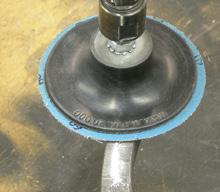 BLENDING DISCS Weiler s cloth backed coated abrasive discs are for use on right angle air tools.