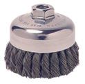 ORTEC RO KNOT WIRE CU BRUSHES Single Row rovide an aggressive brushing action for general-purpose surface cleaning applications. Wire Wire Arbor Max. Type Hole RM Display ack Box Quantity 2-3/4.
