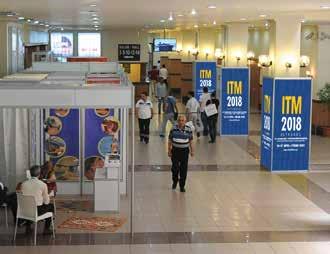 INDOOR ADS ITM-C01 Column Wrapping in Main Foyer Column wrapping is an advertising solution that is applied on four sides of columns located behind the entrance turnstiles where visitors gather in