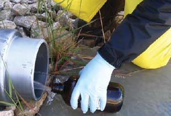 SECTION 5: How to Sample Stormwater Caution: Sample Bottles Contain Acid! 1.