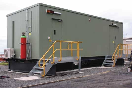 Transportable Switchrooms & Substations Transportable Switchrooms Design, manufacture and installation Custom manufactured for: Special access Structural requirements Size restrictions Fire ratings