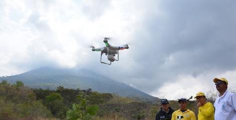 Volcanic Hazard Management Drone