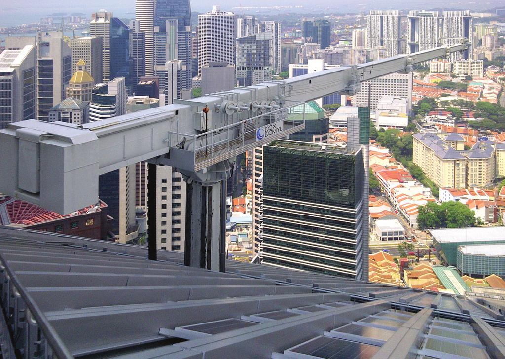One Raffles Place, Singapore G-TYPE: The Grand Choice Sharing many of the features of the F-type, the G-type was designed for larger buildings or where a larger reach is required.