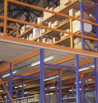 Raised storage areas provide the means to create separate zones within one centralised facility, so you can separate areas for bulky items, fragile items, warehousing and despatch, fast-moving and