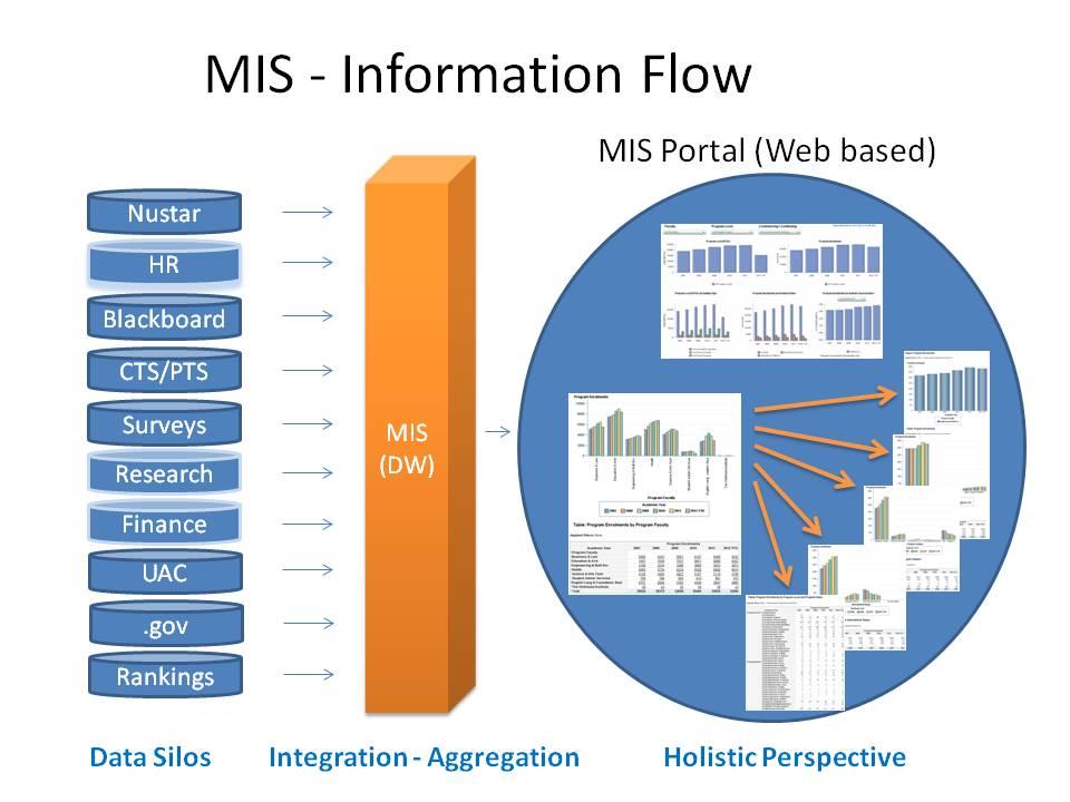 MIS Portal User Access and flexibility User adoption of knowledge Self serve web portal Daily