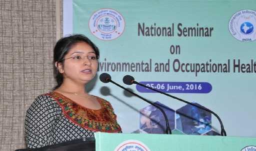 Snapshots: Participation and presentation by GCPC-ENVIS Centre in National Seminar on