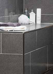 Schluter profiles are suitable for creating hygienic transitions and protecting tile edges in