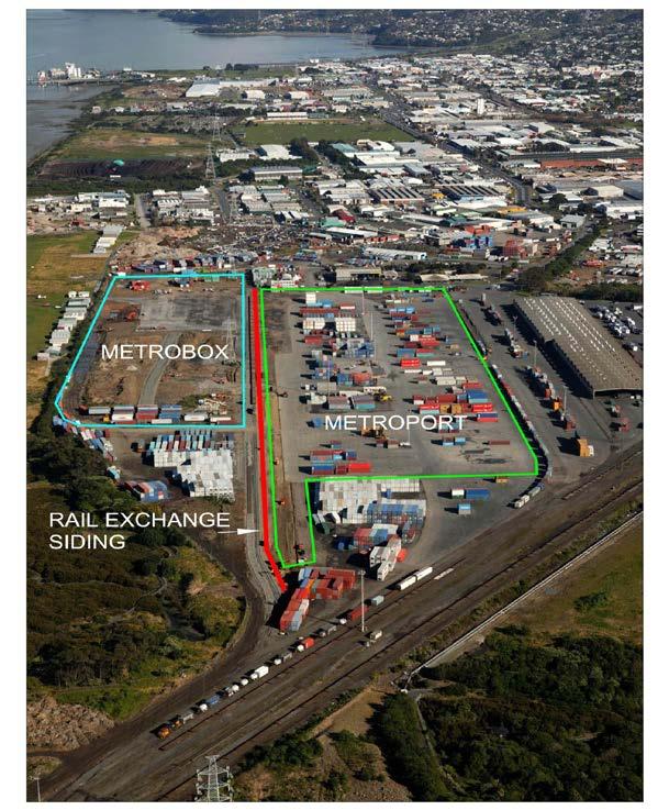 8 METROPORT AUCKLAND AND METROBOX Inland Freight Hub MetroBox services shipping line s requirements for empty containers.