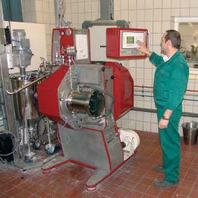 Analytics Extensive analytical instruments for determination of the grinding and dispersing particle size results and product