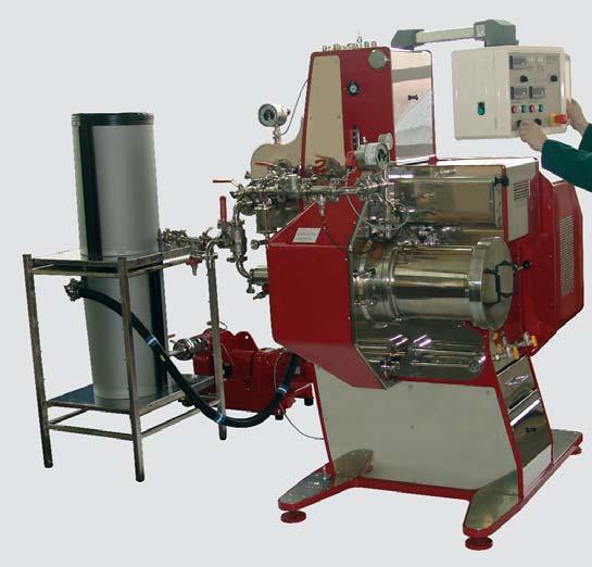 Nanomill ZETA RS Mode of Operation Agitator bead mills of the type ZETA RS can process in passage or circulation operation.