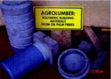 Conductor Agrolumber/polymeric composite Fibre Building,